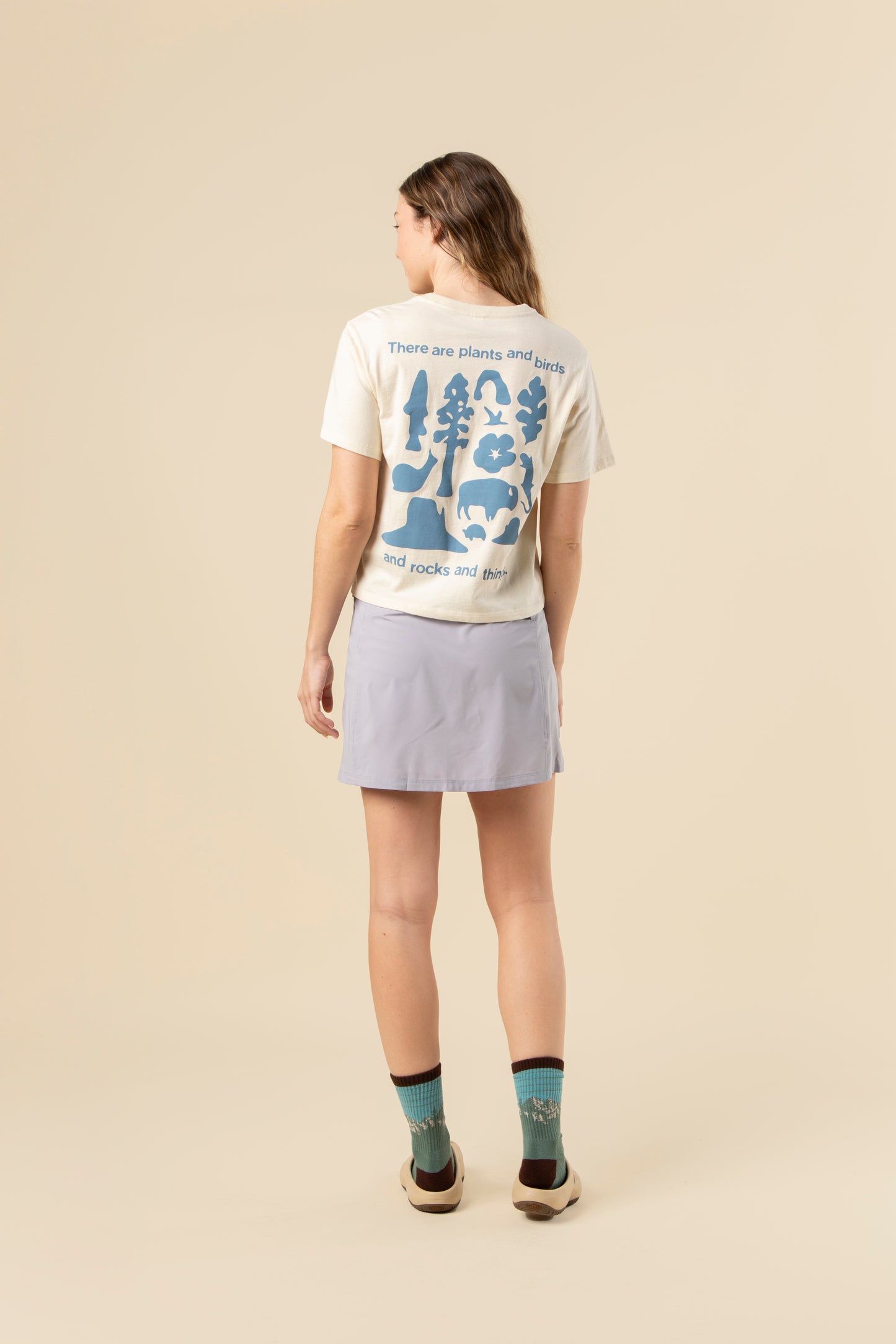 Made to be Outside Women's Short Sleeve Boxy Tee