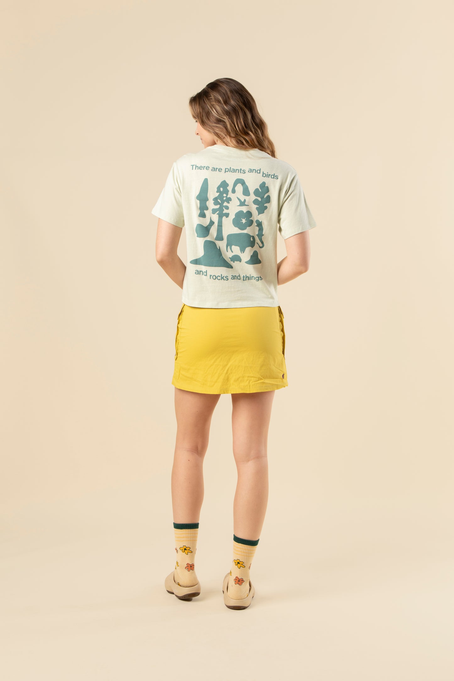 Made to be Outside Women's Short Sleeve Boxy Tee