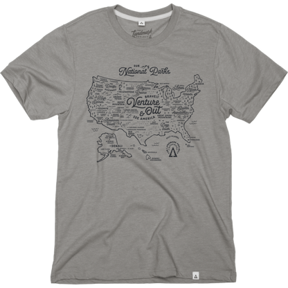 NPS Map Tee