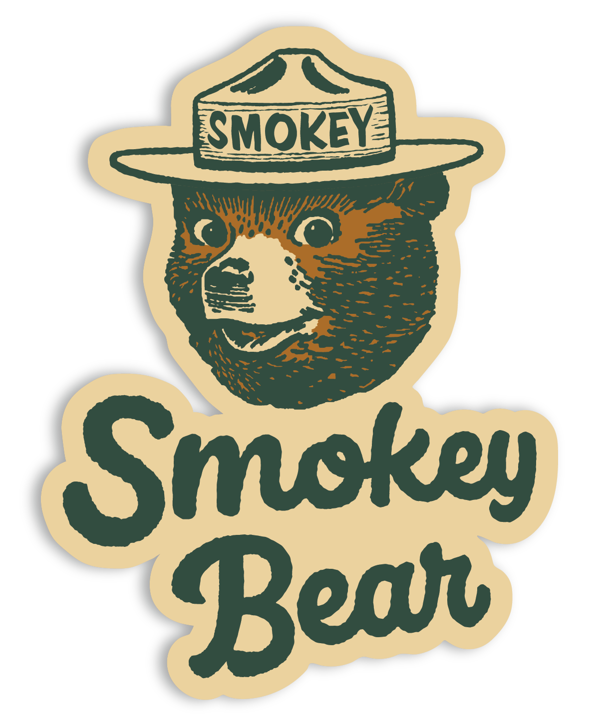 Smokey Signature Sticker