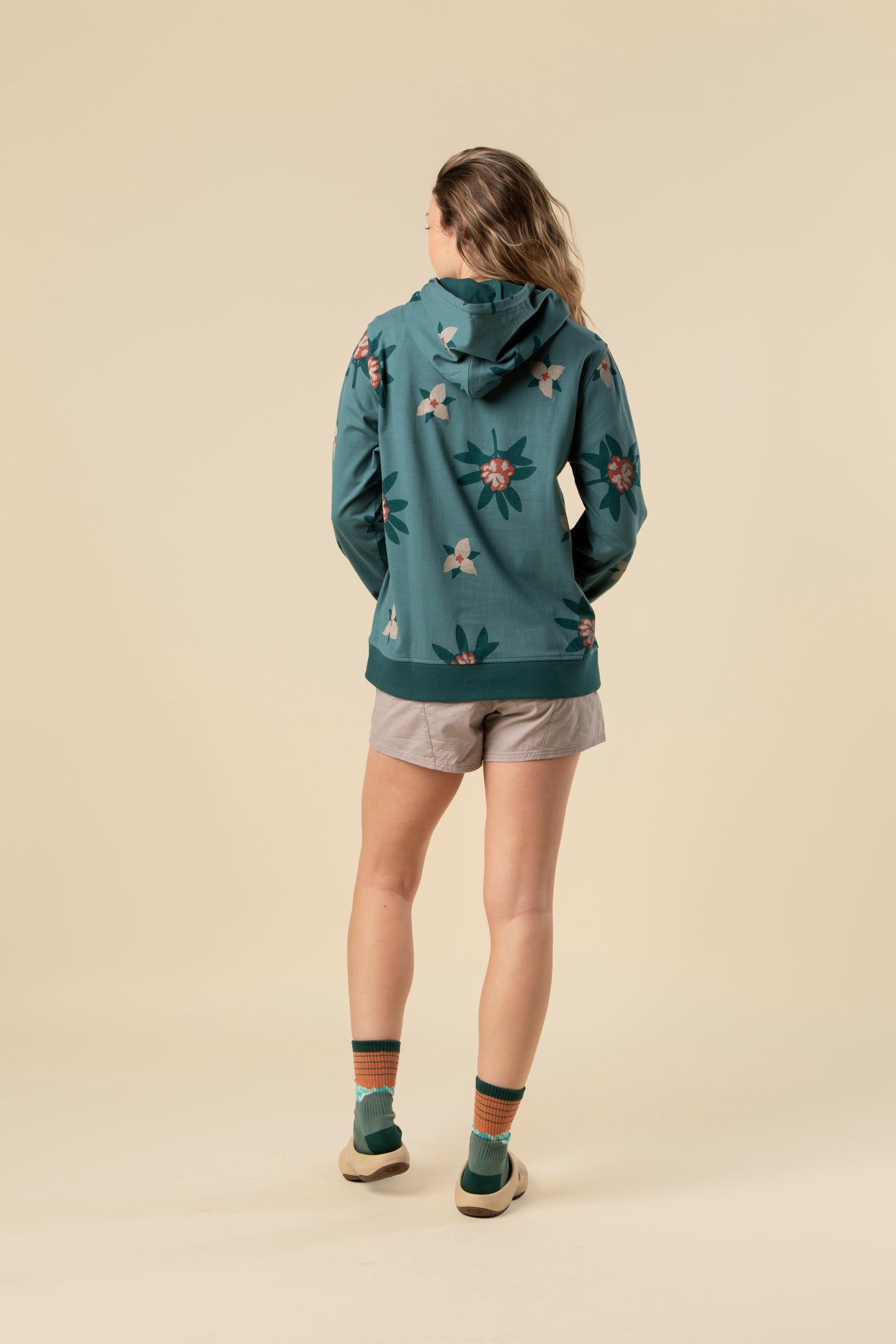 Trillium Bloom Unisex Lightweight Hoodie