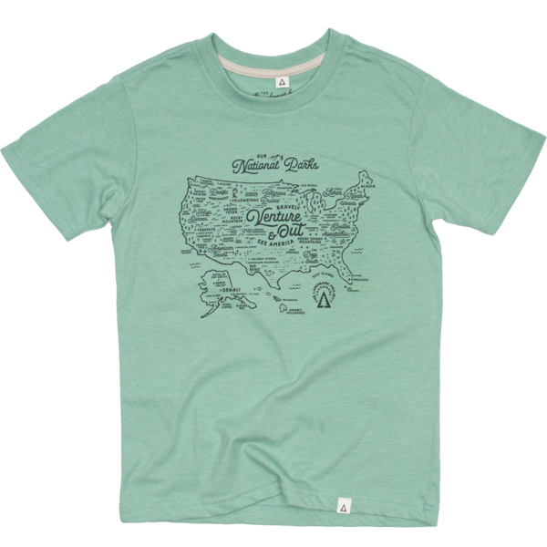 NPS Map Youth Tee