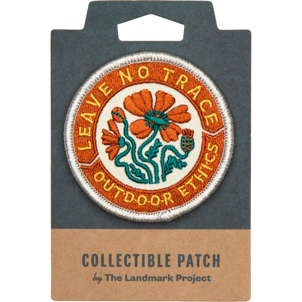 Leave No Trace Outdoor Ethics Embroidered Patch
