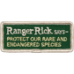 Ranger Rick Says Embroidered Patch