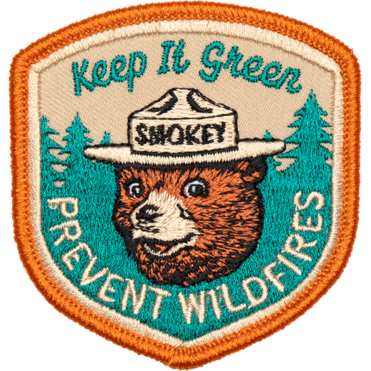 Keep It Green Embroidered Patch