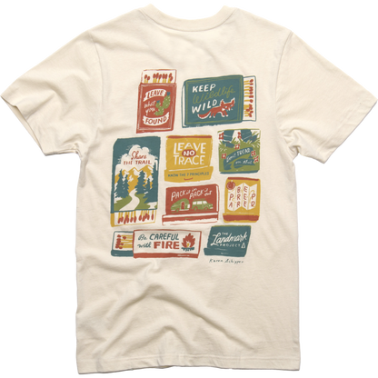 Leave No Trace Matchbooks Unisex Short Sleeve Tee