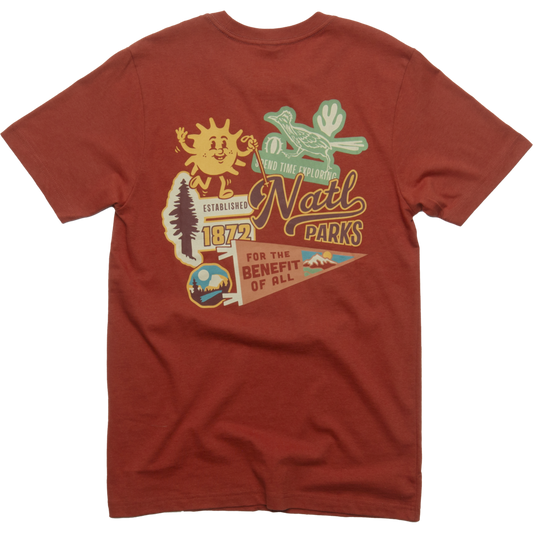 National Park Emblems Unisex Short Sleeve Tee