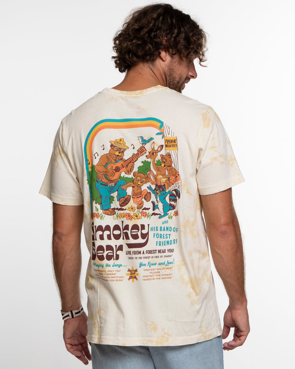 Smokey's Band Vintage Dyed Unisex Short Sleeve Tee