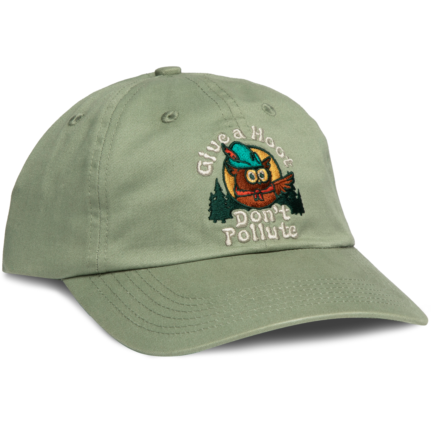 Give A Hoot Youth 6-Panel Hat