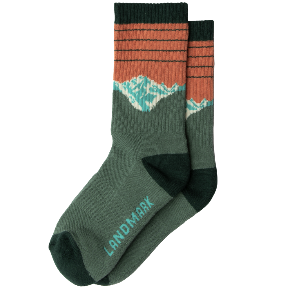 Alpine Sunrise Sock