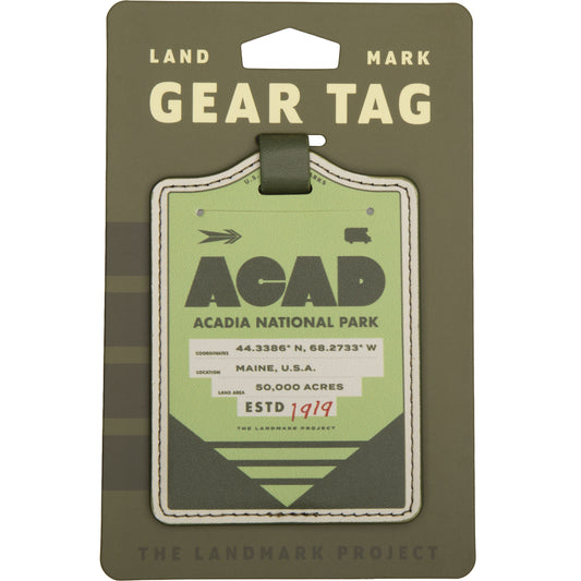 Acadia Gear Tag