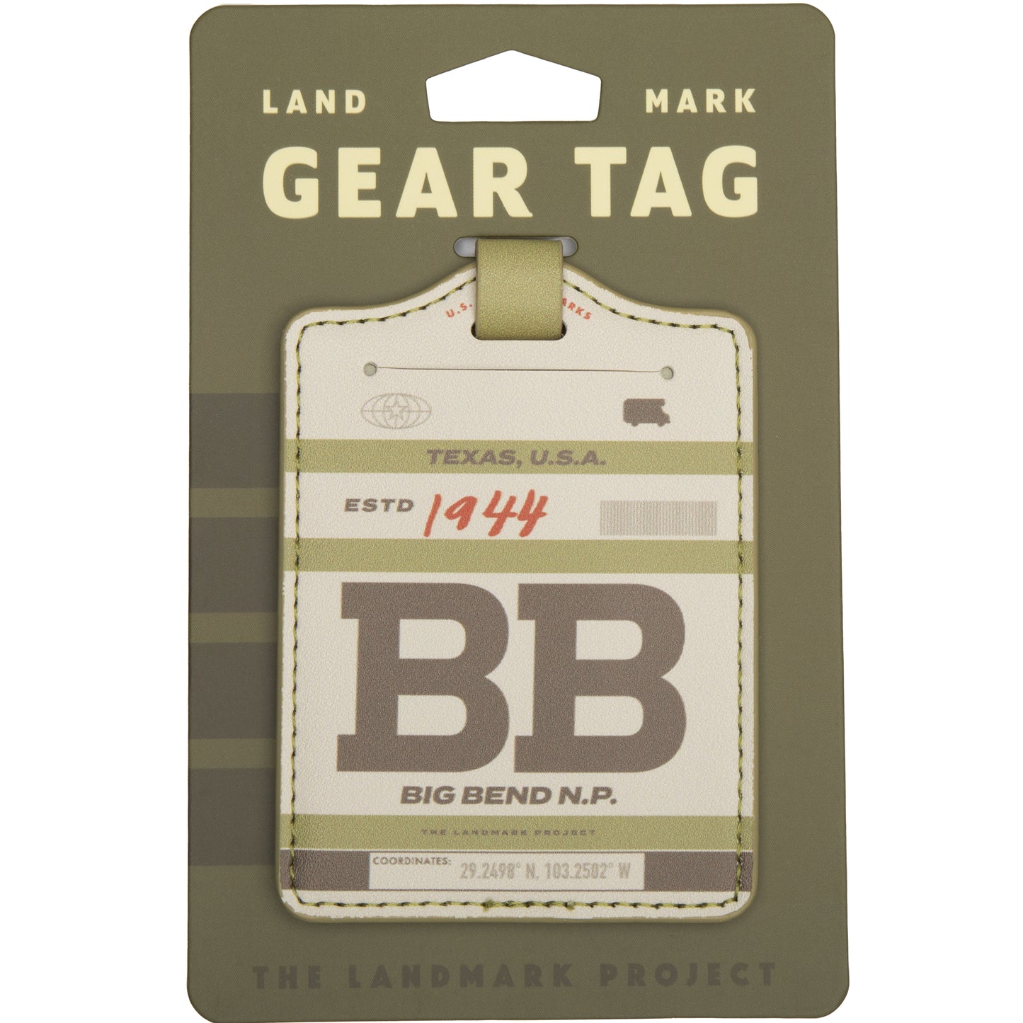Big Bend Gear Tag