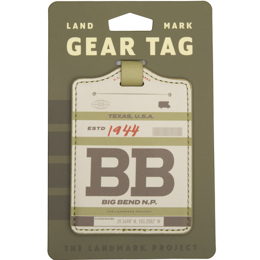 Big Bend Gear Tag
