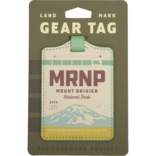 Mount Rainier Gear Tag