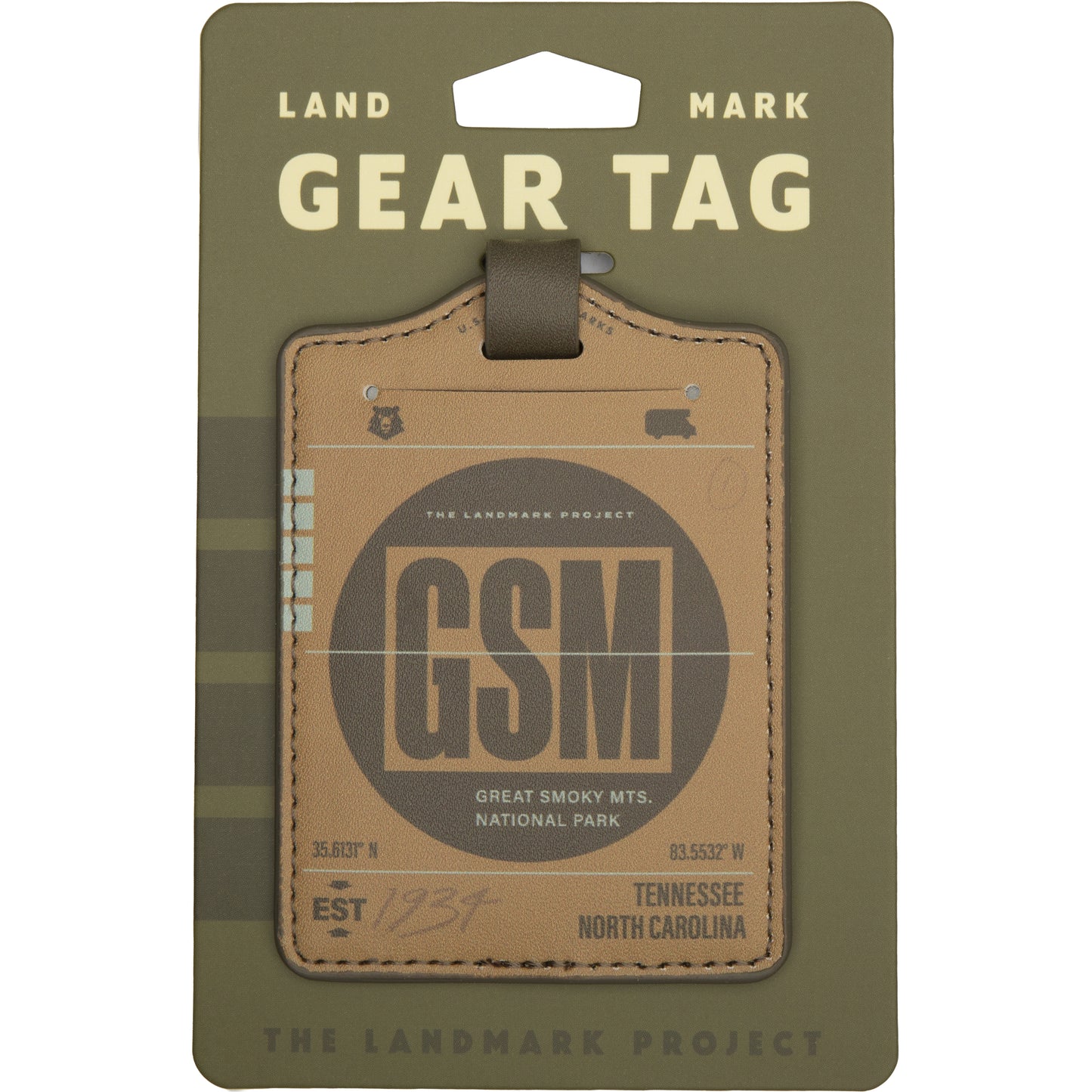 Great Smoky Mountains Gear Tag