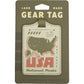National Parks Gear Tag