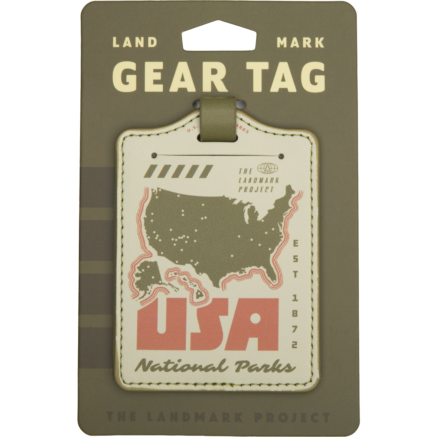National Parks Gear Tag