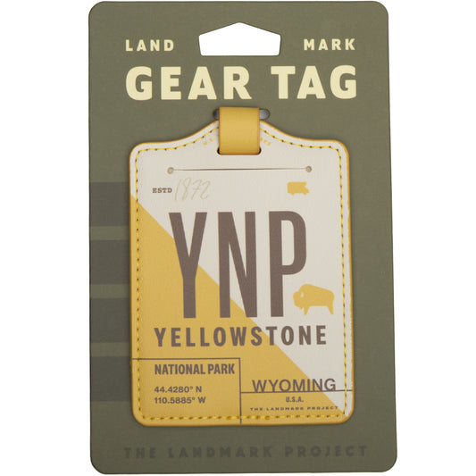 Yellowstone Gear Tag