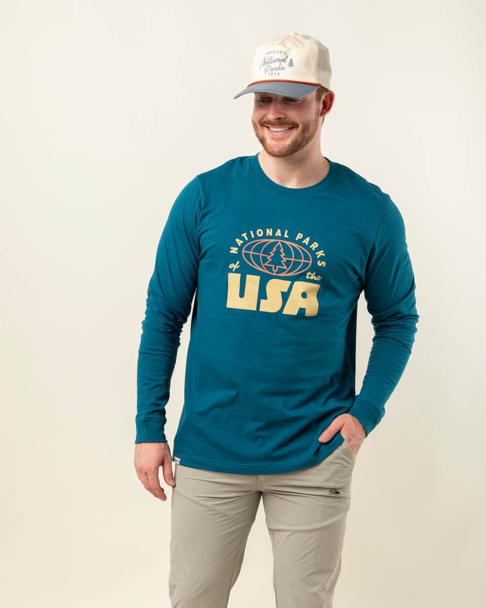 National Parks of the USA Unisex Long Sleeve Tee