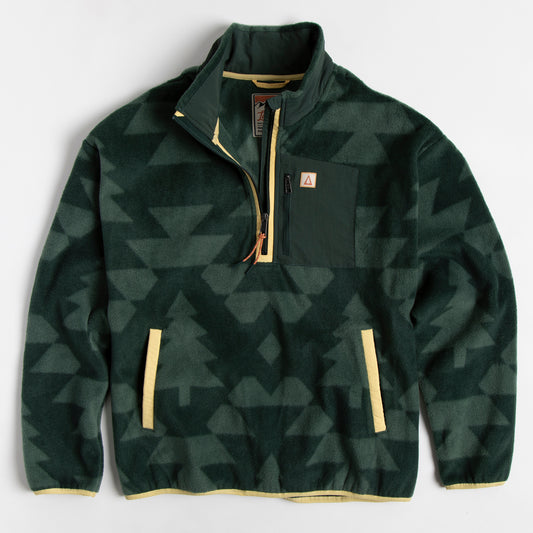 Ponderosa Pine Unisex Half Zip Fleece
