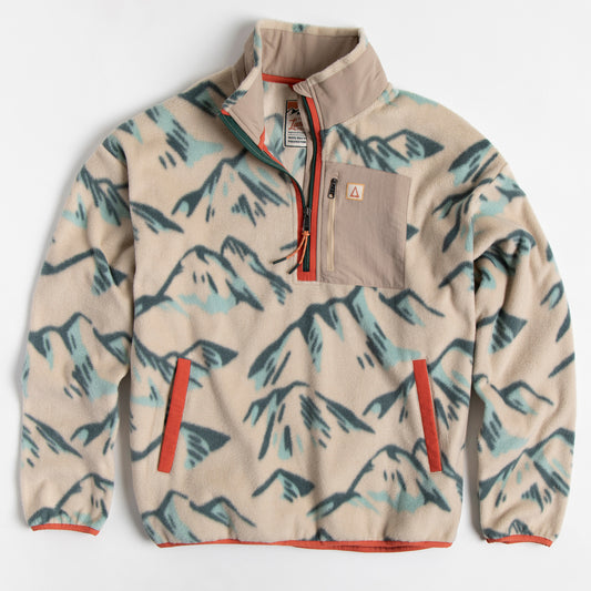 High Country Unisex Half Zip Fleece