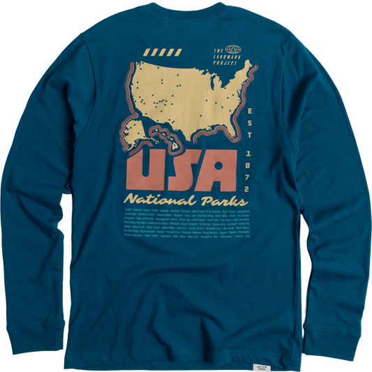 National Parks of the USA Unisex Long Sleeve Tee
