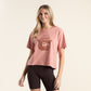 Smokey Logo Women's Short Sleeve Boxy Tee