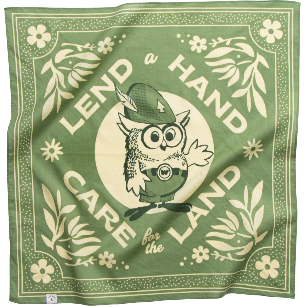 Woodsy Owl Bandana