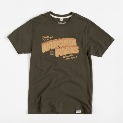 Greetings From the National Parks Unisex Short Sleeve Tee
