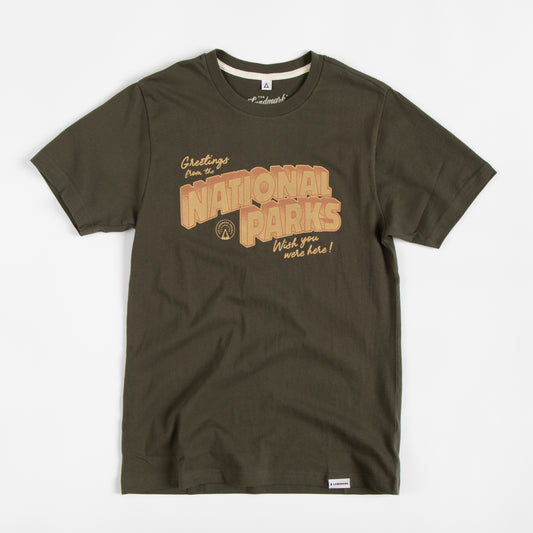 Greetings From the National Parks Unisex Short Sleeve Tee