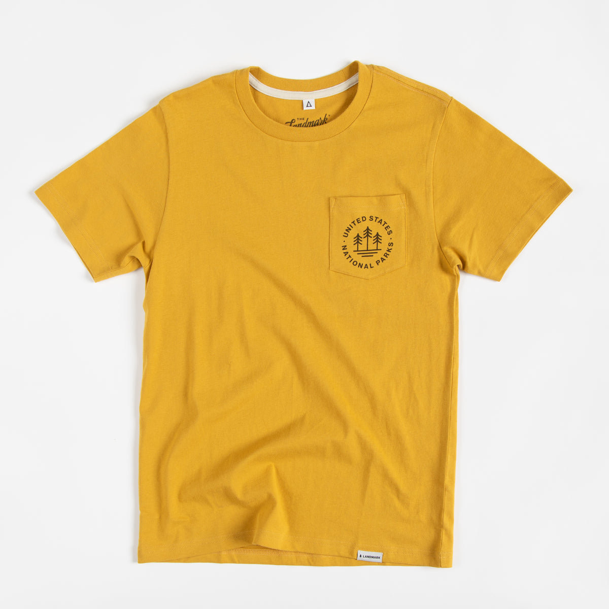 NEW U.S. National Parks Unisex Short Sleeve Tee w/ Pocket
