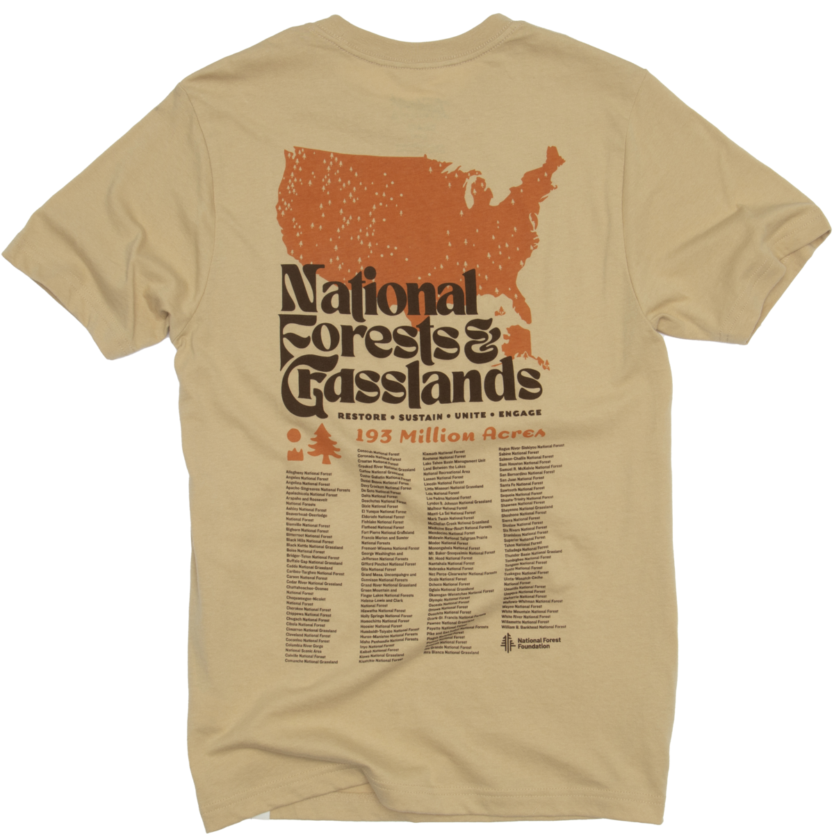 National Forests and Grasslands Pocket Tee