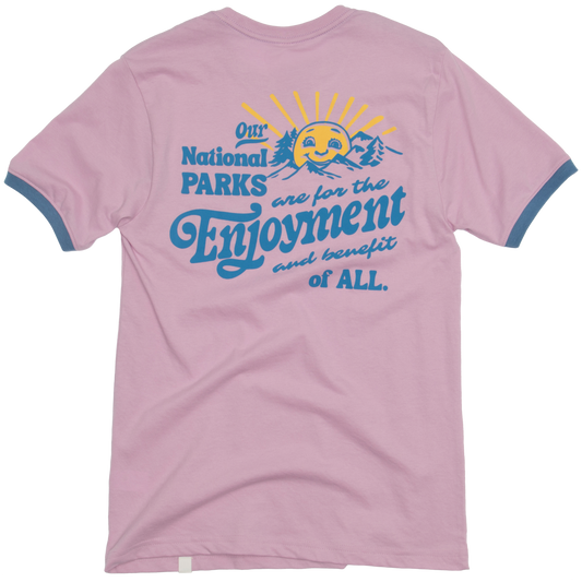 National Parks for All Unisex Short Sleeve Pocket Tee