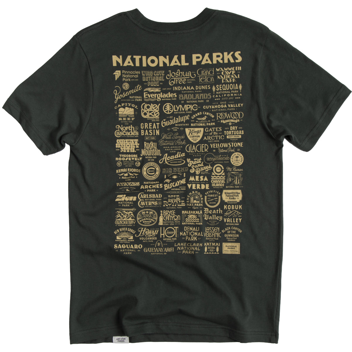 See America's National Parks Unisex Short Sleeve Tee w/ Pocket