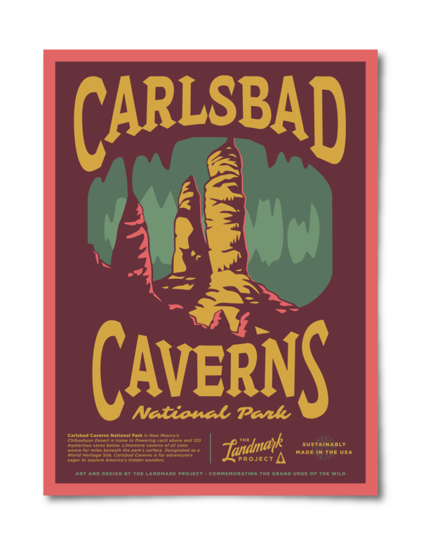 Carlsbad Caverns National Park Poster