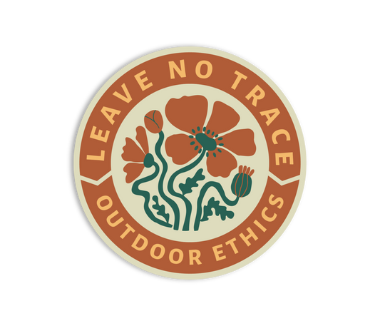 Leave No Trace Outdoor Ethics Sticker