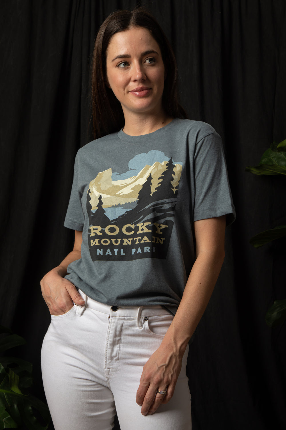 Rocky Mountain National Park Unisex Short Sleeve Tee