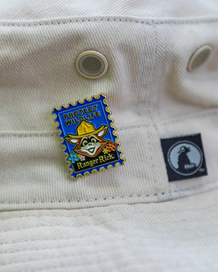 Ranger Rick Postage Stamp Pin