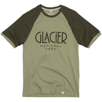 Glacier Type Raglan Ringer Tee