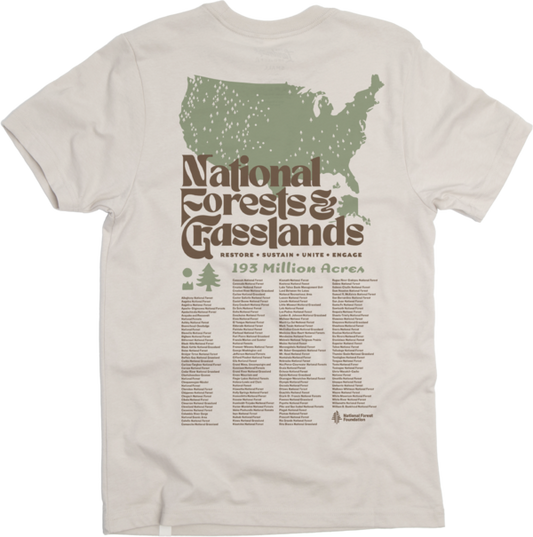 National Forests and Grasslands Unisex Short Sleeve Tee