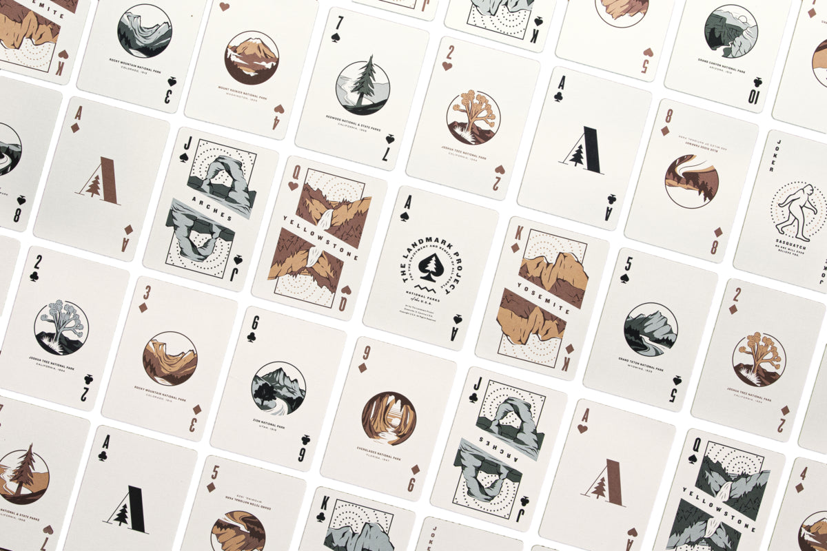National Park Playing Cards
