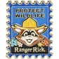 Ranger Rick Postage Stamp Pin