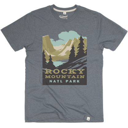 Rocky Mountain National Park Unisex Short Sleeve Tee