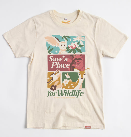 Save a Place for Wildlife Unisex Short Sleeve Tee