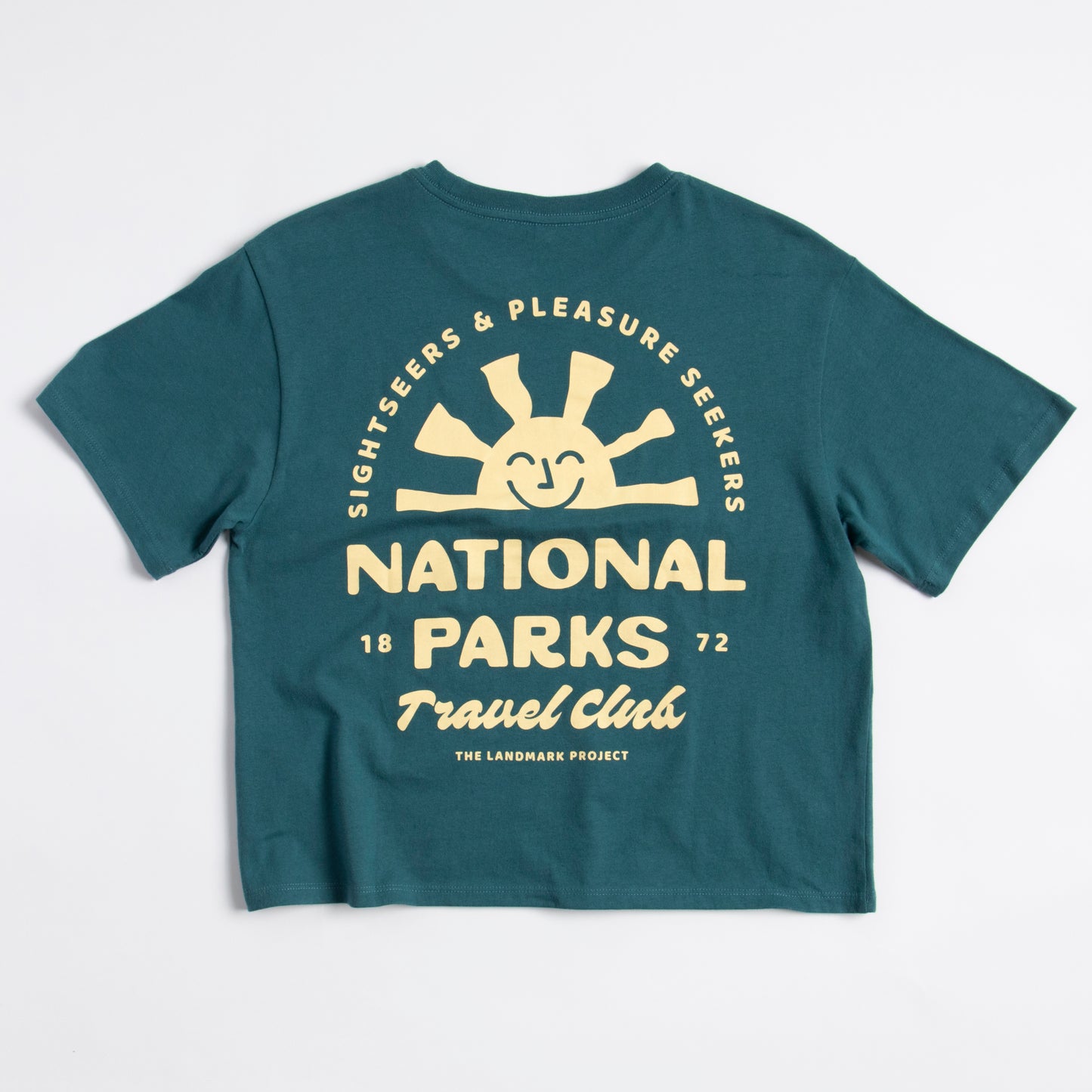 National Parks Travel Club Women's Short Sleeve Boxy Tee