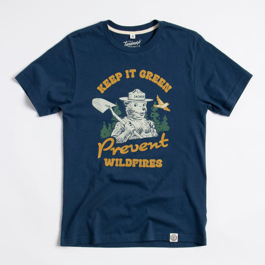 Keep It Green, Prevent Wildfires Unisex Short Sleeve Tee