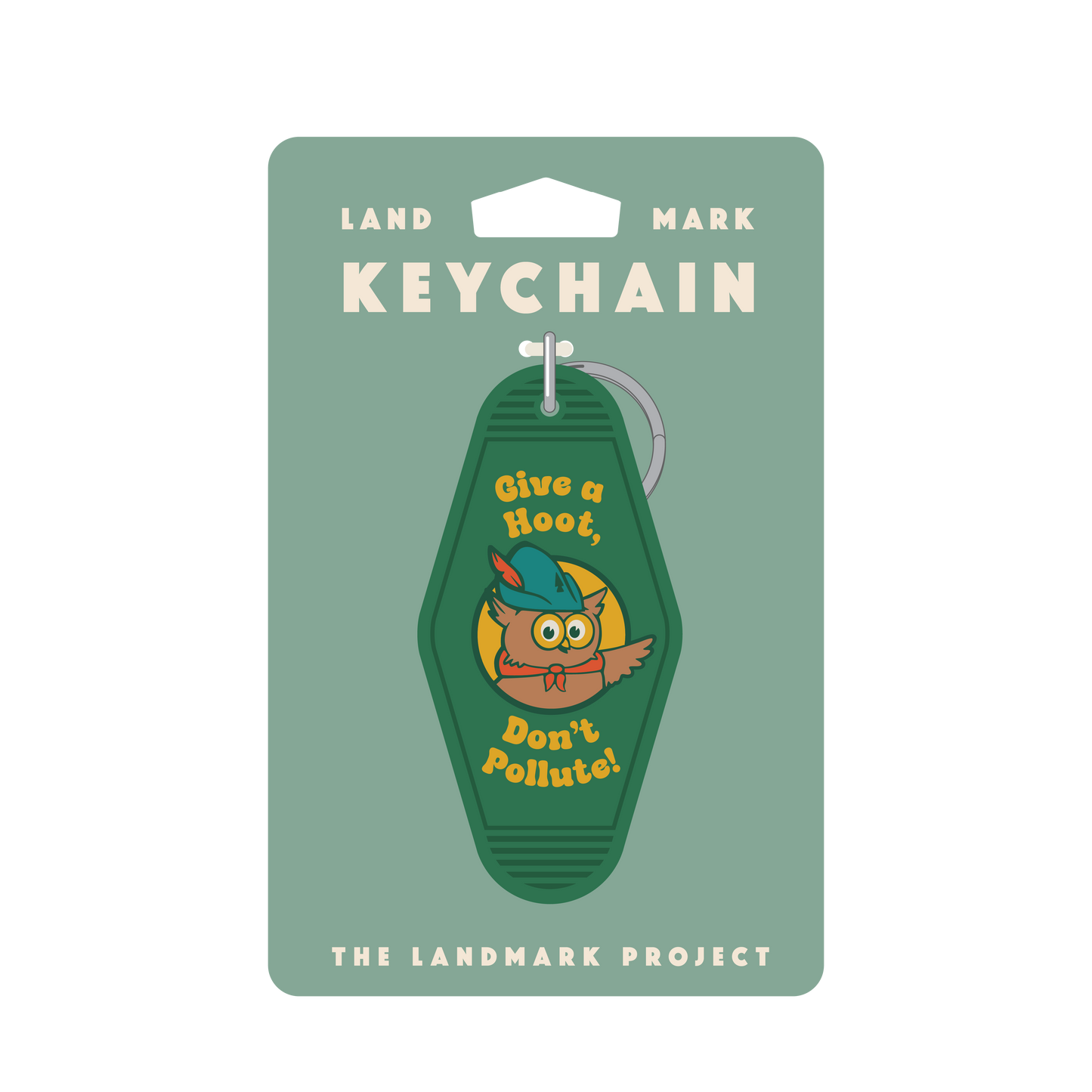 Preorder - Give A Hoot Keychain