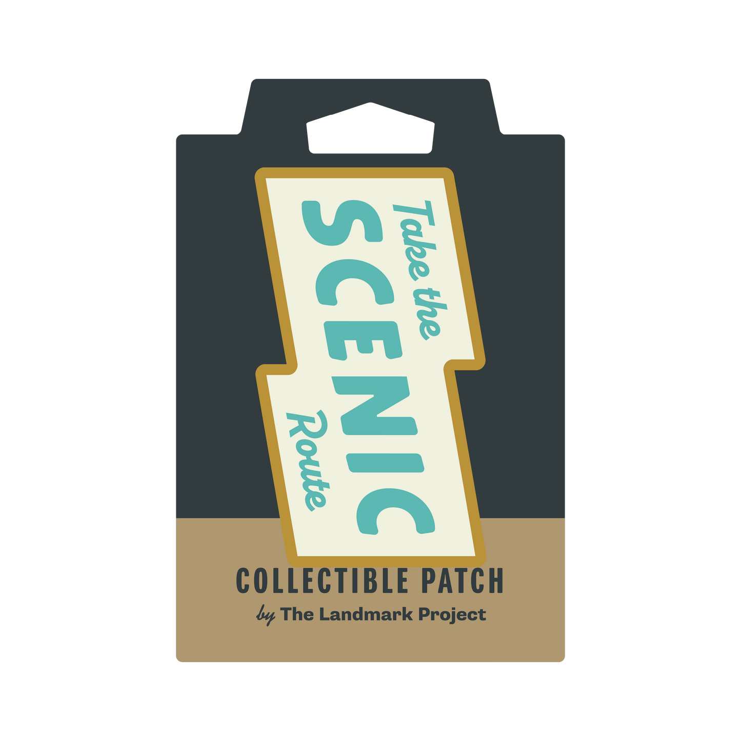 Preorder - Take the Scenic Route Embroidered Patch