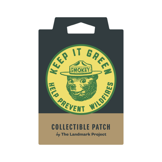 Preorder - Keep it Green, Prevent Wildfires Embroidered Patch