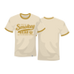 Preorder - Smokey Script Unisex Short Sleeve Ringer Tee